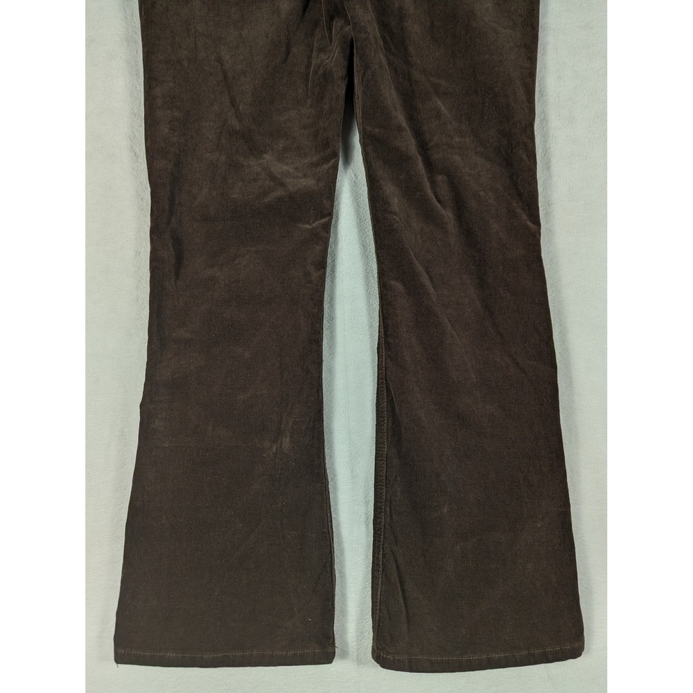 Democracy Ab-solution Dark Brown 5-pocket Corduroy Pants Womens Size 14‎ - Picture 6 of 8